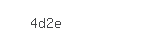 Captcha: 4d2e