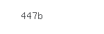 Captcha: 447b